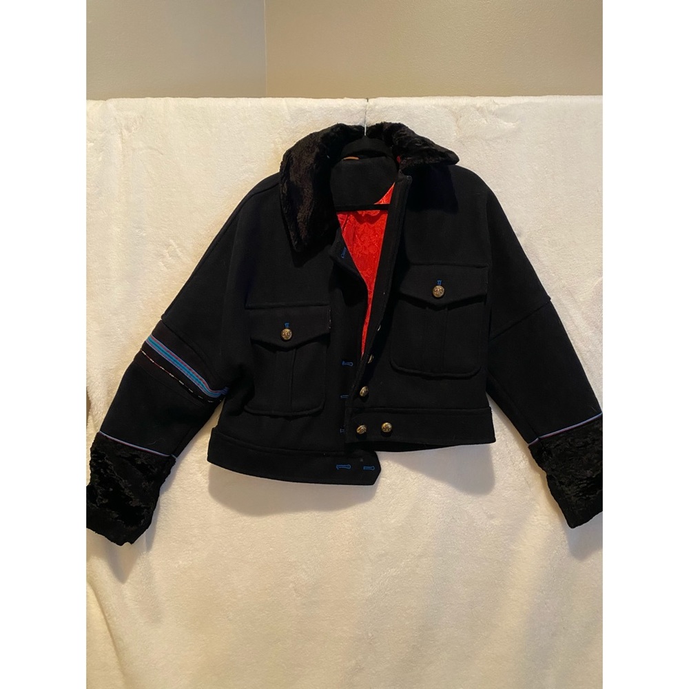 Free People Dark Navy Jacket